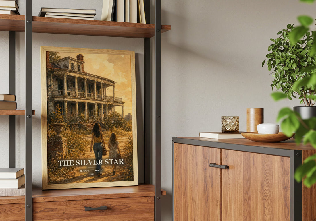 The silver star book watercolour illustration paper finish options – matte satin gloss