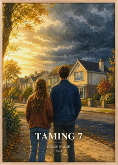 Taming 7 Book Watercolour Illustration by Chloe Walsh