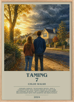 Taming 7 Bookish Wall Art by Chloe Walsh