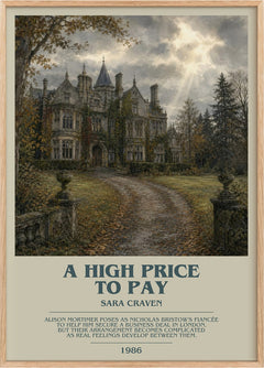 A High Price to Pay Bookish Wall Art by Sara Craven