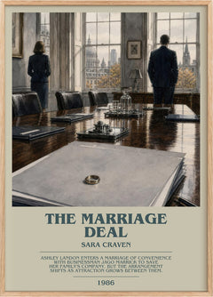 The Marriage Deal Bookish Wall Art by Sara Craven
