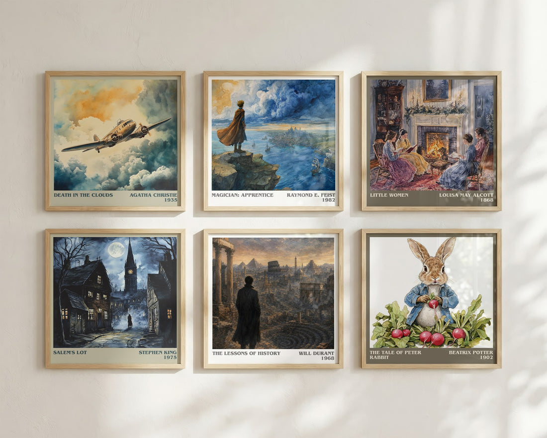 The Lessons of History literary art print colour and style options – Will Durant book art