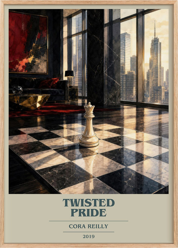 Twisted Pride Book Cover Poster by Cora Reilly
