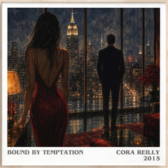 Bound by temptation Literary Art Print by Cora Reilly