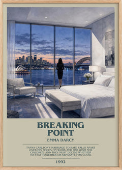 Breaking Point Bookish Wall Art by Emma Darcy