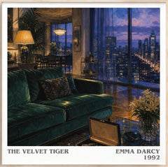The Velvet Tiger Literary Art Print by Emma Darcy