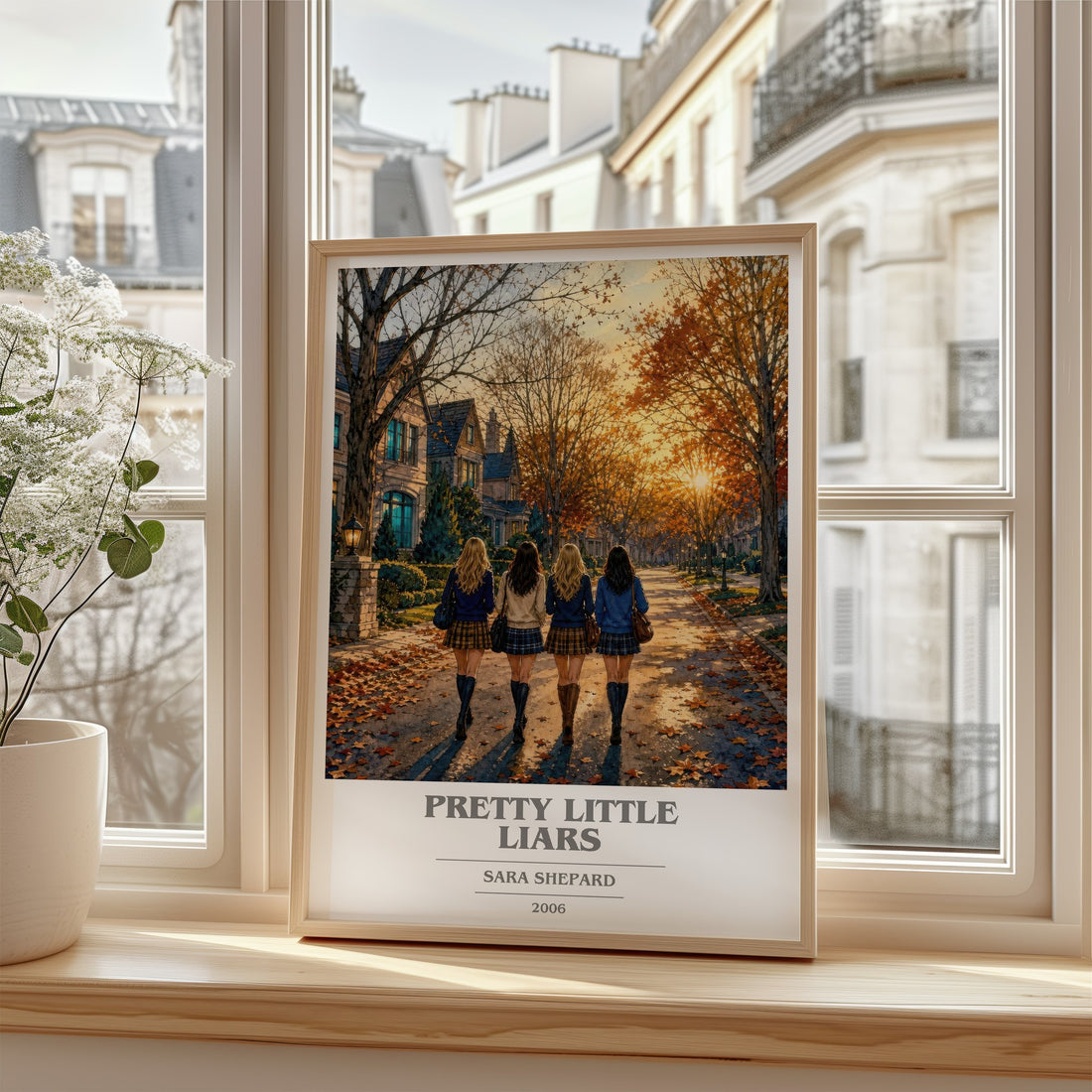 Pretty Little Liars book cover poster colour and style options – Sara Shepard book art
