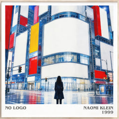 No Logo Literary Art Print by Naomi Klein
