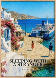 Sleeping with a Stranger Book Watercolour Illustration by Anne Mather
