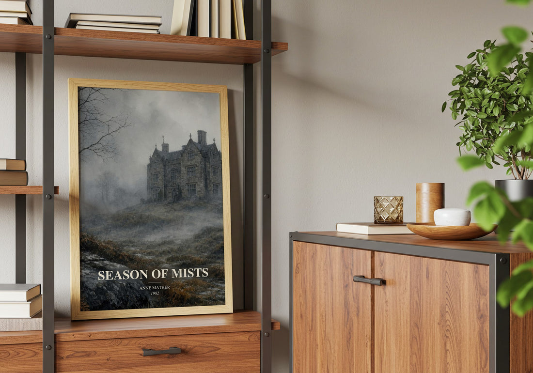 Season of Mists book watercolour illustration paper finish options – matte satin gloss