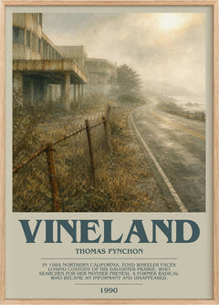 Vineland Bookish Wall Art by Thomas Pynchon