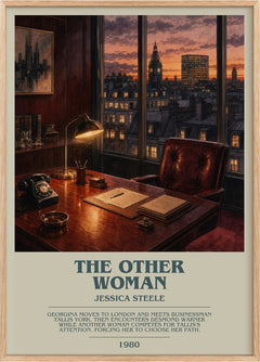 The Other Woman Bookish Wall Art by Jessica Steele