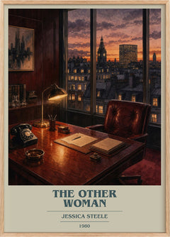 The Other Woman Book Cover Poster by Jessica Steele