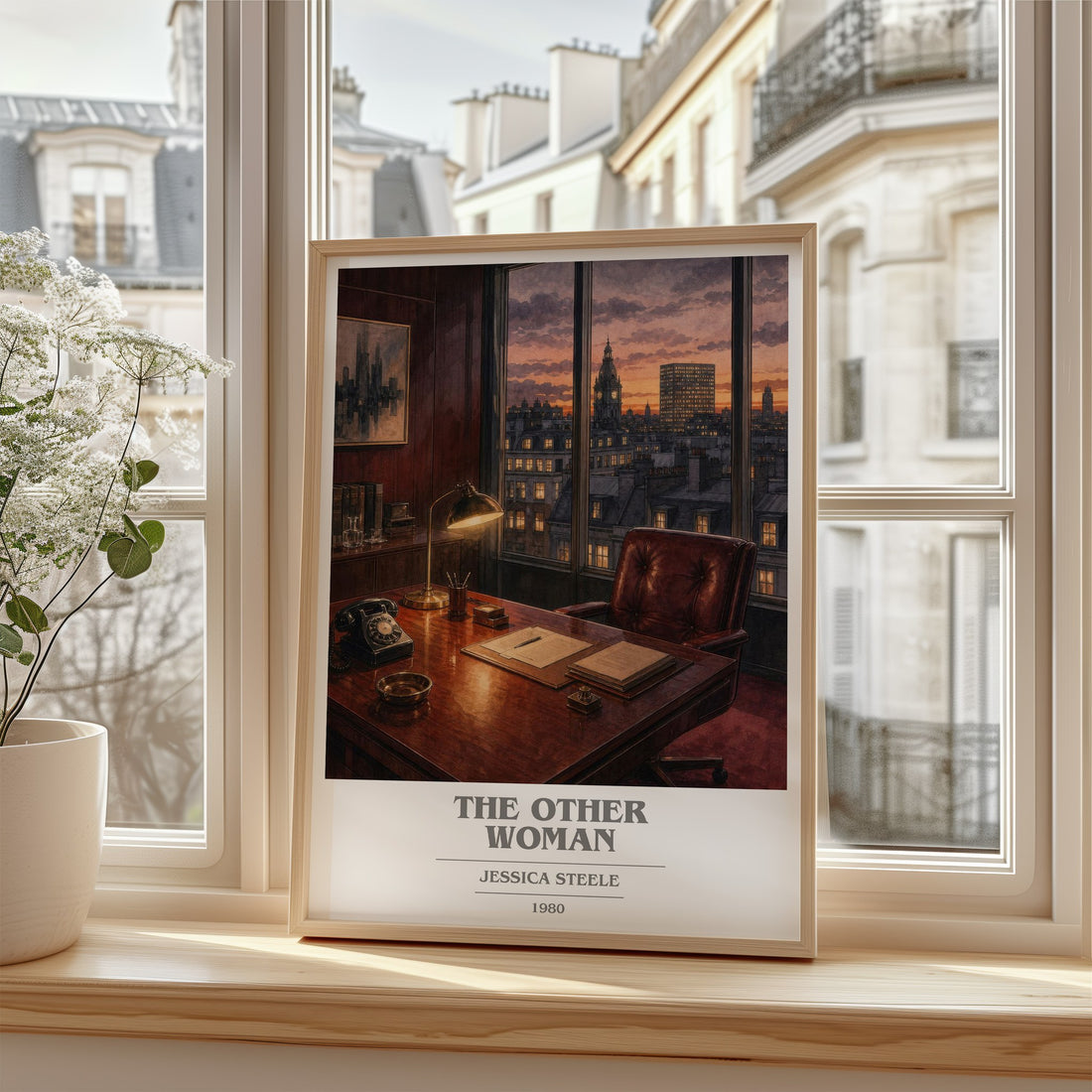 The Other Woman book cover poster colour and style options – Jessica Steele book art