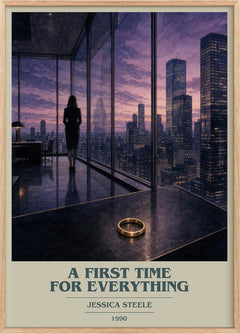 A First Time for Everything Book Cover Poster by Jessica Steele