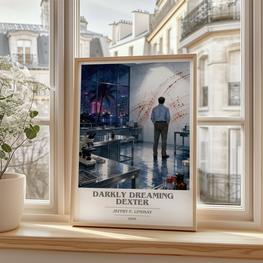 Darkly dreaming Dexter book cover poster colour and style options – Jeffry P. Lindsay book art