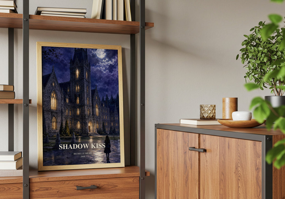 Shadow Kiss book watercolour illustration paper finish options – matte satin gloss