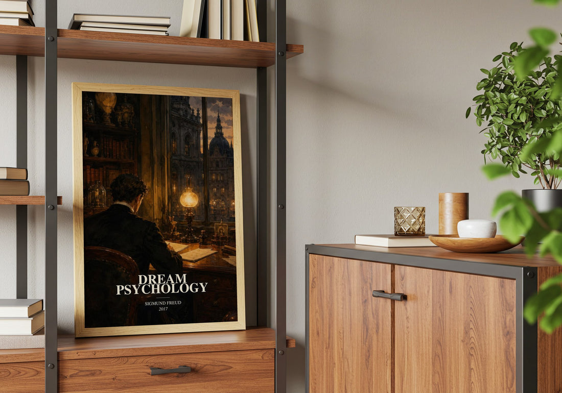 Dream Psychology book watercolour illustration paper finish options – matte satin gloss