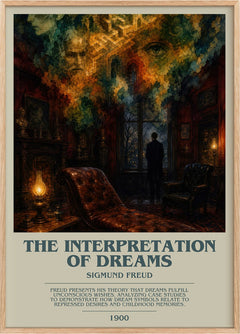 The Interpretation of Dreams Bookish Wall Art by Sigmund Freud