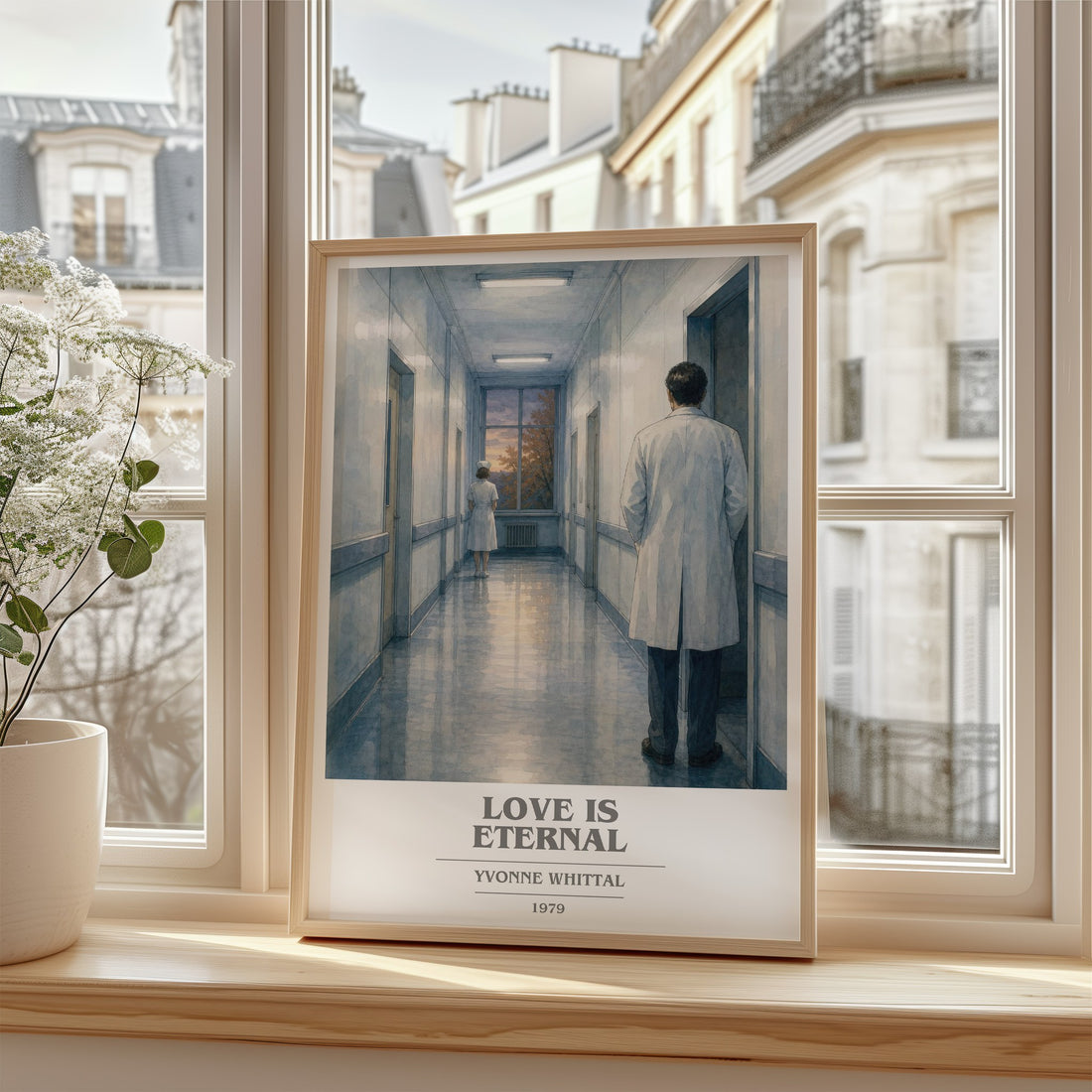 Love is Eternal book cover poster colour and style options – Yvonne Whittal book art