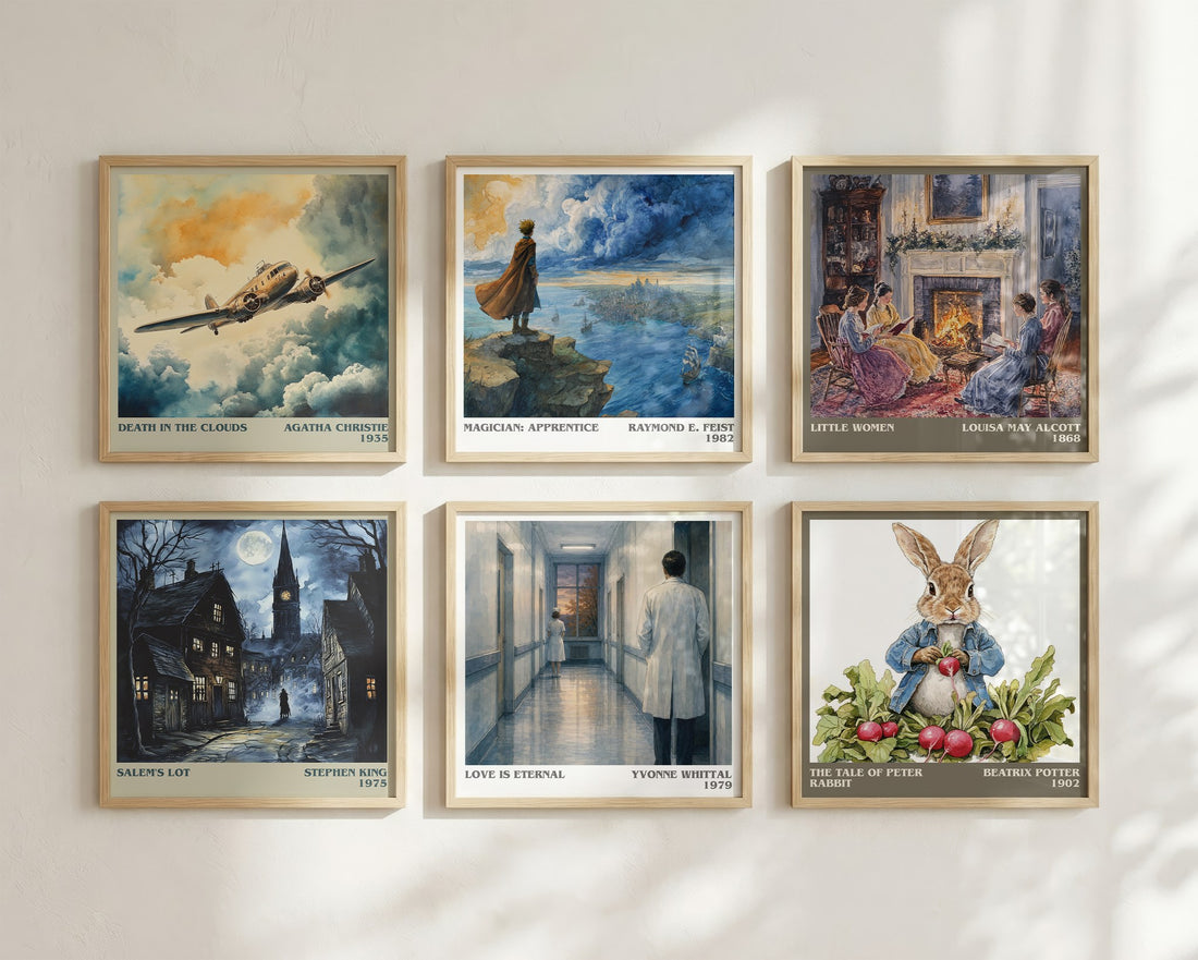 Love is Eternal literary art print colour and style options – Yvonne Whittal book art