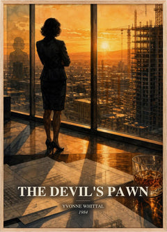 The Devil's Pawn Book Watercolour Illustration by Yvonne Whittal