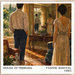 House of Mirrors Literary Art Print by Yvonne Whittal
