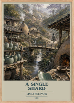 A single shard Book Cover Poster by Linda Sue Park