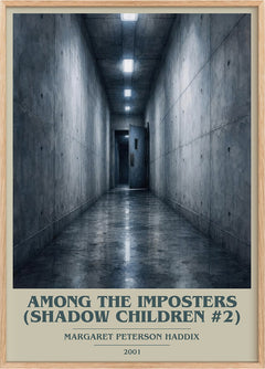 Among the Imposters (Shadow Children #2) Book Cover Poster by Margaret Peterson Haddix