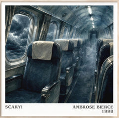 Scary! Literary Art Print by Ambrose Bierce