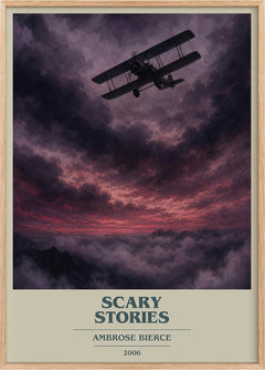 Scary Stories Book Cover Poster by Ambrose Bierce