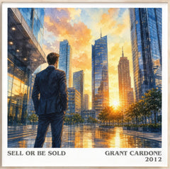 Sell or Be Sold Literary Art Print by Grant Cardone