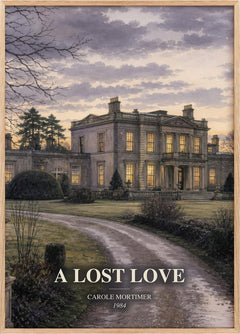A Lost Love Book Watercolour Illustration by Carole Mortimer