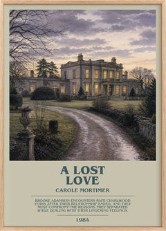 A Lost Love Bookish Wall Art by Carole Mortimer
