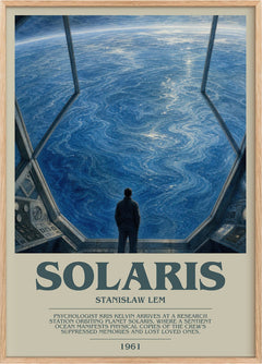 Solaris Bookish Wall Art by Stanisław Lem