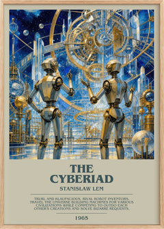 The Cyberiad Bookish Wall Art by Stanisław Lem