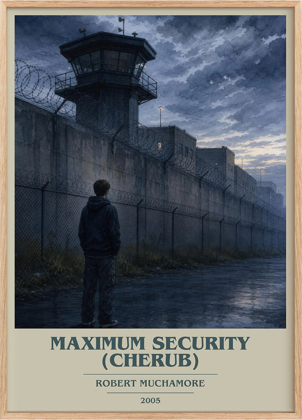 Maximum Security (CHERUB) Book Cover Poster by Robert Muchamore