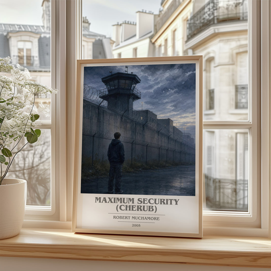 Maximum Security (CHERUB) book cover poster colour and style options – Robert Muchamore book art