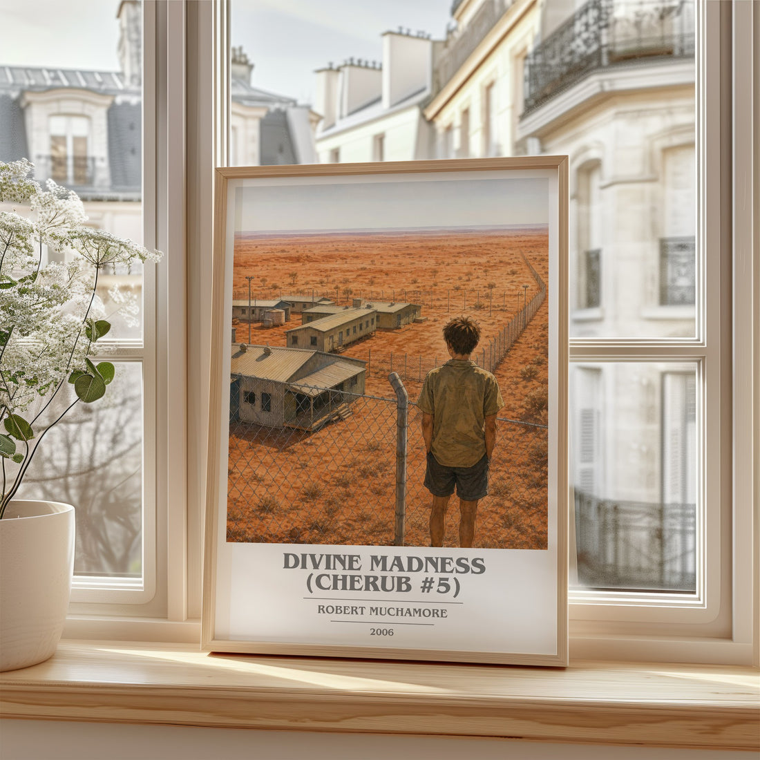 Divine Madness (CHERUB #5) book cover poster colour and style options – Robert Muchamore book art