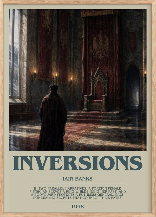 Inversions Bookish Wall Art by Iain Banks