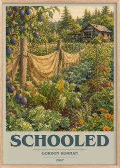 Schooled Book Cover Poster by Gordon Korman