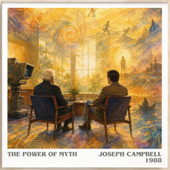 The Power of Myth Literary Art Print by Joseph Campbell