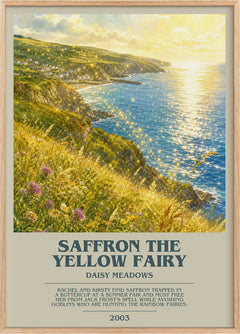 Saffron the Yellow Fairy Bookish Wall Art by Daisy Meadows