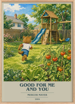 Good for Me and You Book Cover Poster by Mercer Mayer