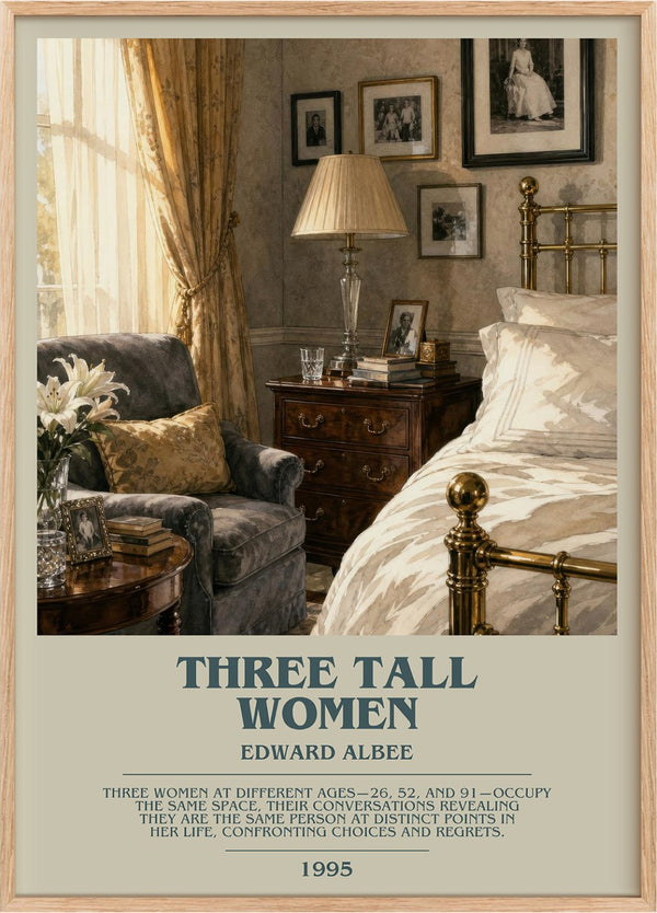 Three tall women Bookish Wall Art by Edward Albee