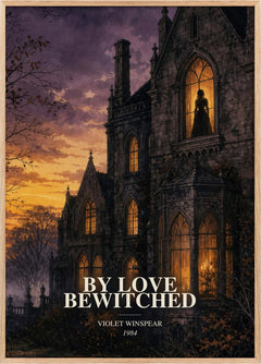 By Love Bewitched Book Watercolour Illustration by Violet Winspear