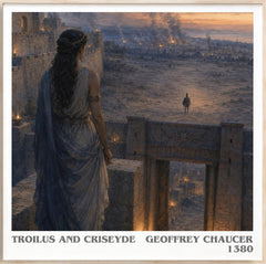 Troilus and Criseyde Literary Art Print by Geoffrey Chaucer