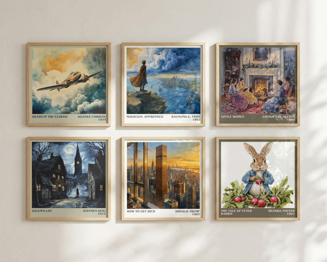 How to Get Rich literary art print colour and style options – Donald Trump book art