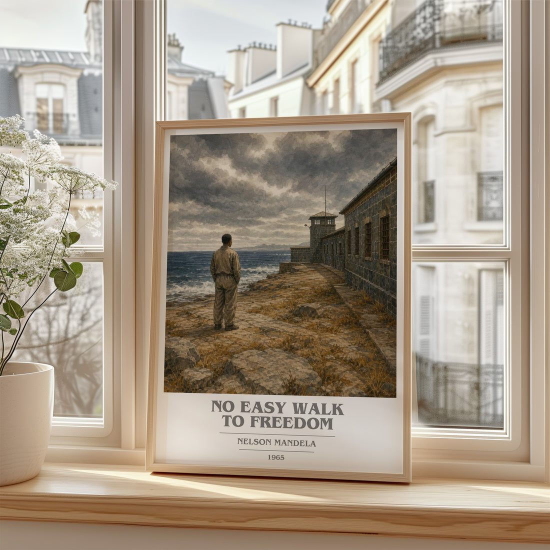 No Easy Walk to Freedom book cover poster colour and style options – Nelson Mandela book art