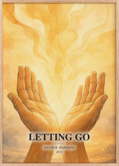 Letting go Book Watercolour Illustration by David R. Hawkins